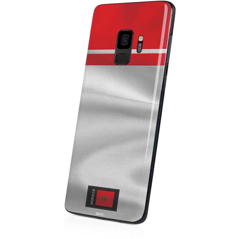 Morocco Soccer Flag Galaxy S9 Skin